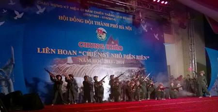 Liên hoan “Chiến sỹ nhỏ Điện Biên” ảnh 1